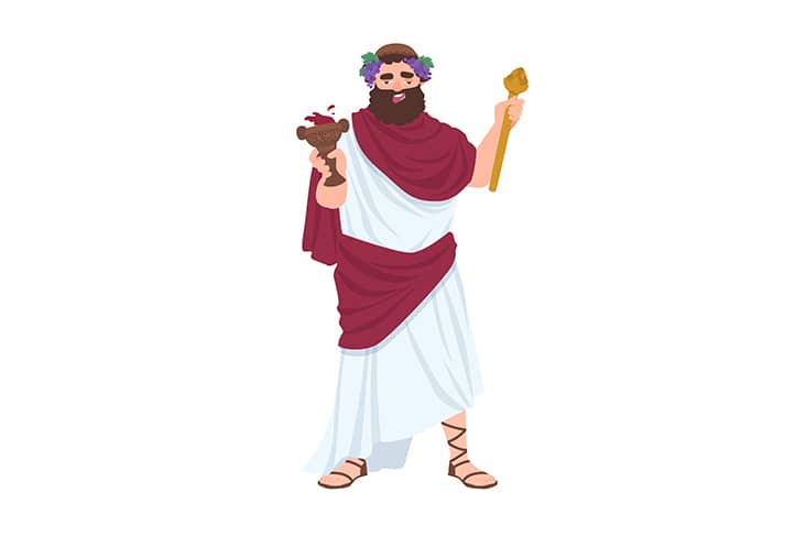 greek god of wine
