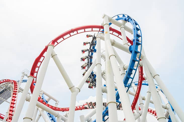 dream about roller coaster