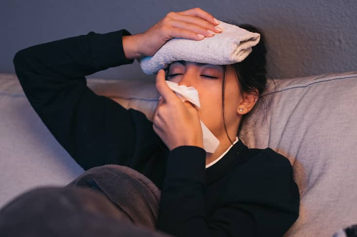 dream about coughing up blood