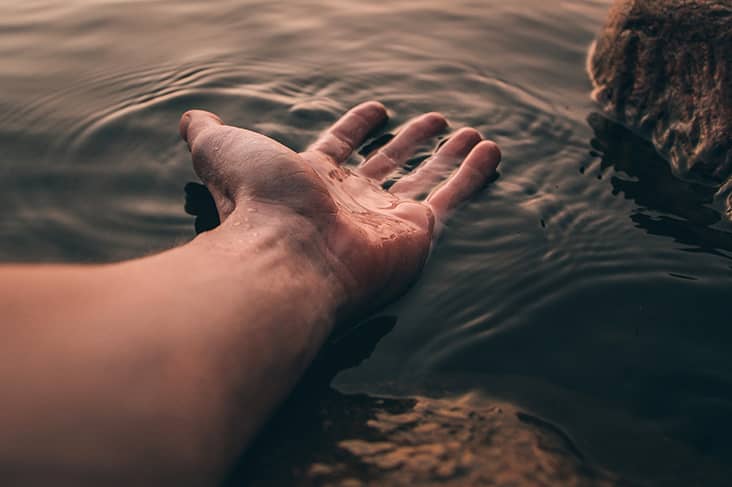 dream about walking on water