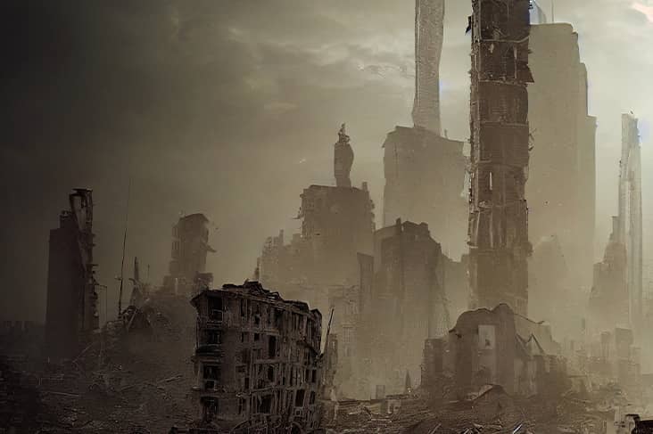 Dream about the world ending