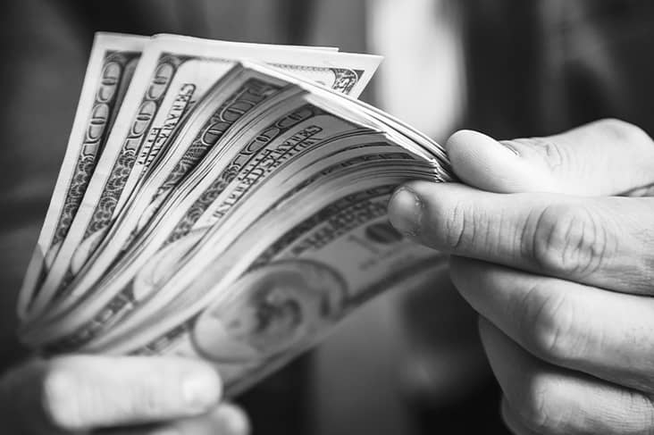 Dream about winning money